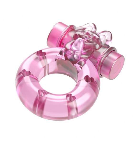 BAILE - Cute Rabbit Male Vibrating Delay Cock Ring